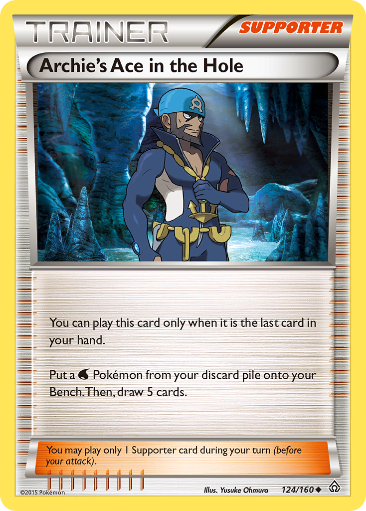 Primal Clash Archie's Ace in the Hole #124/160